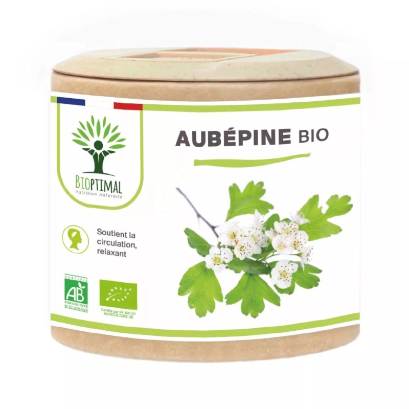 Gélules aubépine bio : Sommeil, relaxation et santé cardiaque