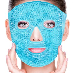 Masque facial aux perles de gel apaisant et soulageant